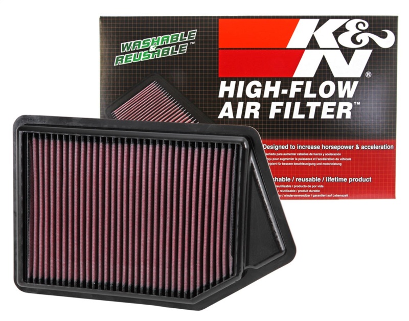 Honda Accord Drop-In Air Filter - K&N Engineering - High-Flow - `13-`17